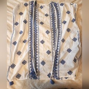 Sleeveless Cover Up Top